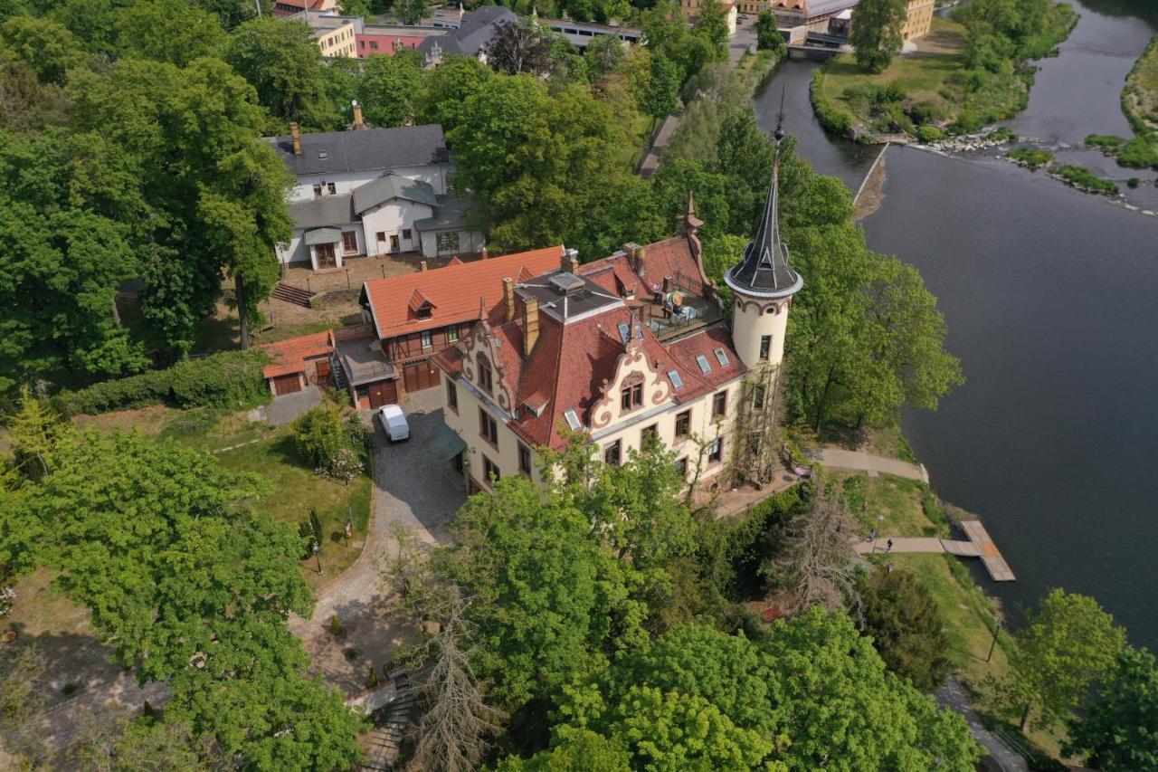 Готель Schloss Gattersburg Ґрімма Екстер'єр фото